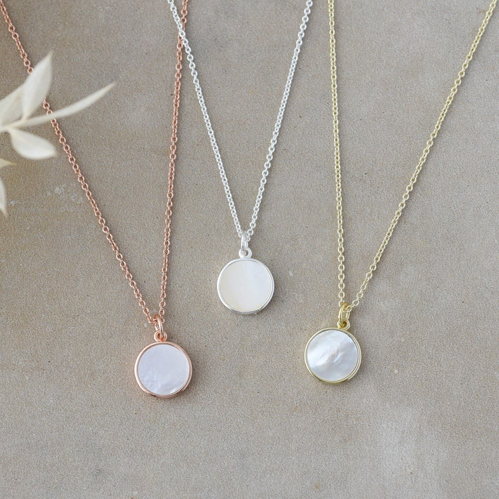 Alluring Necklace-mother of pearl