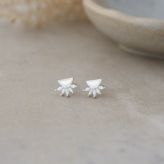 Antique Studs-mother of pearl