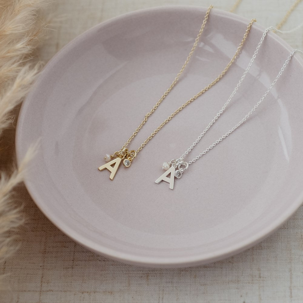 Insignia Necklace-A-gold