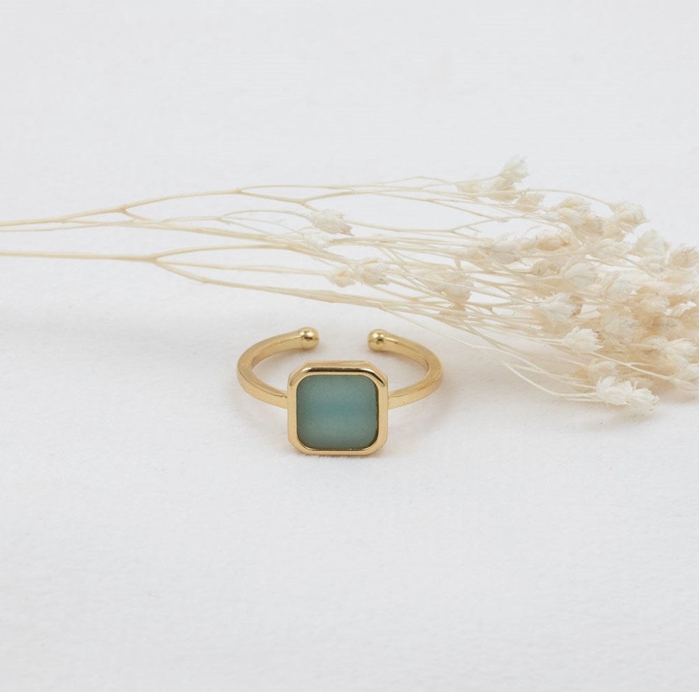 Milan Ring-amazonite