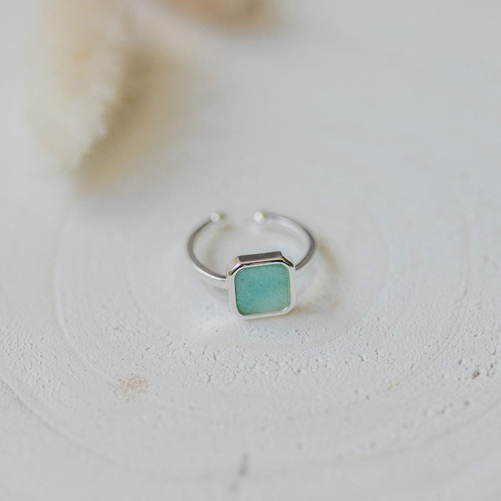Milan Ring-amazonite